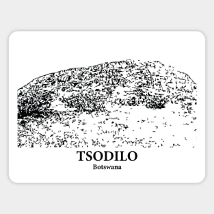 Tsodilo - Botswana Magnet